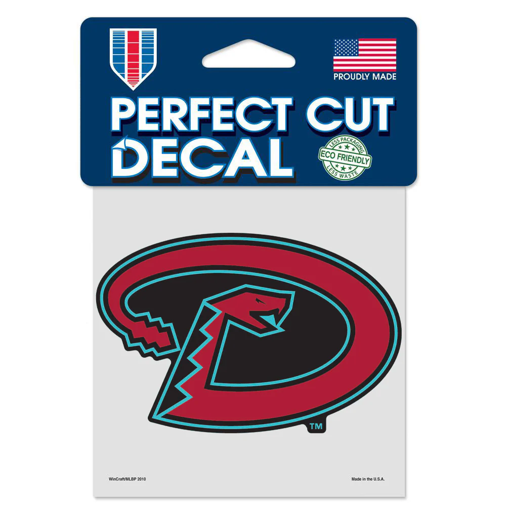 MLB Arizona Diamondbacks WinCraft 4" x 4" Road Decal