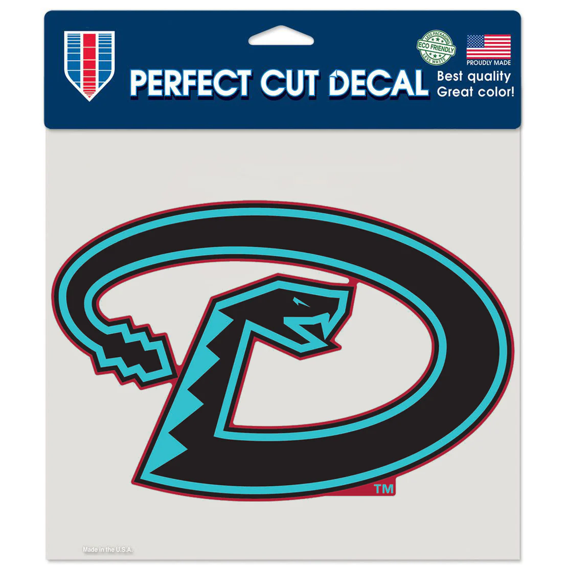 MLB Arizona Diamondbacks WinCraft 8" x 8" 2nd Alternate Decal