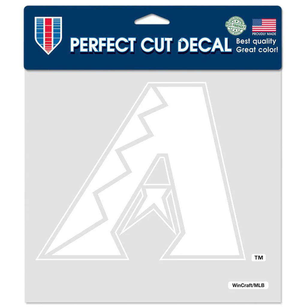 MLB Arizona Diamondbacks WinCraft 8" x 8" Decal - White - Image 2