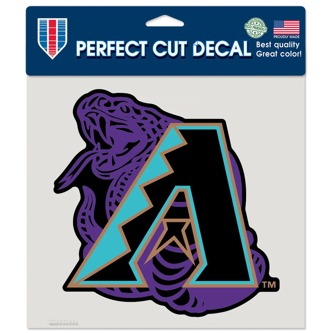 MLB Arizona Diamondbacks WinCraft 8" x 8" Double Vision Decal