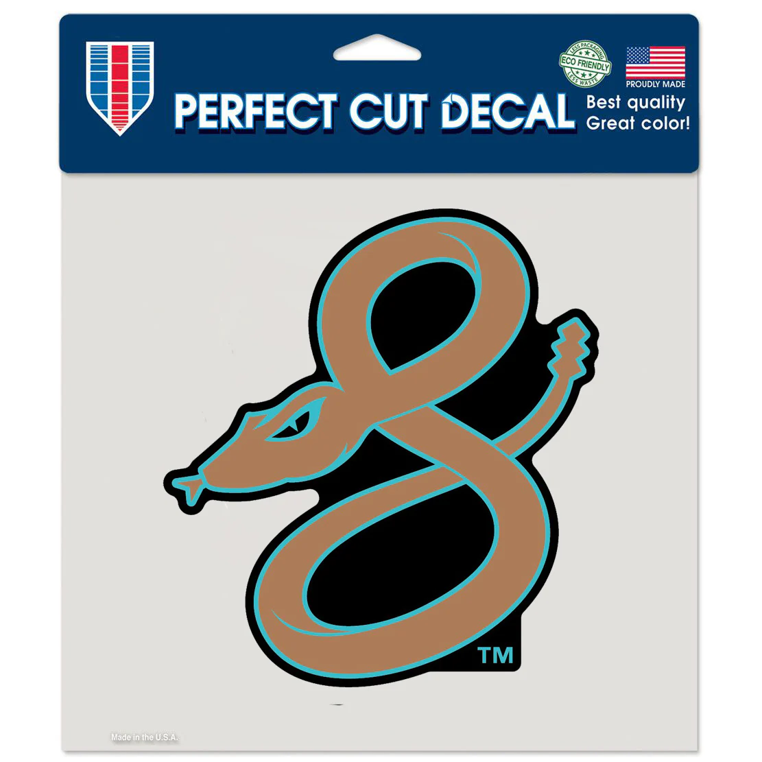 MLB Arizona Diamondbacks WinCraft 8" x 8" Serpent Decal