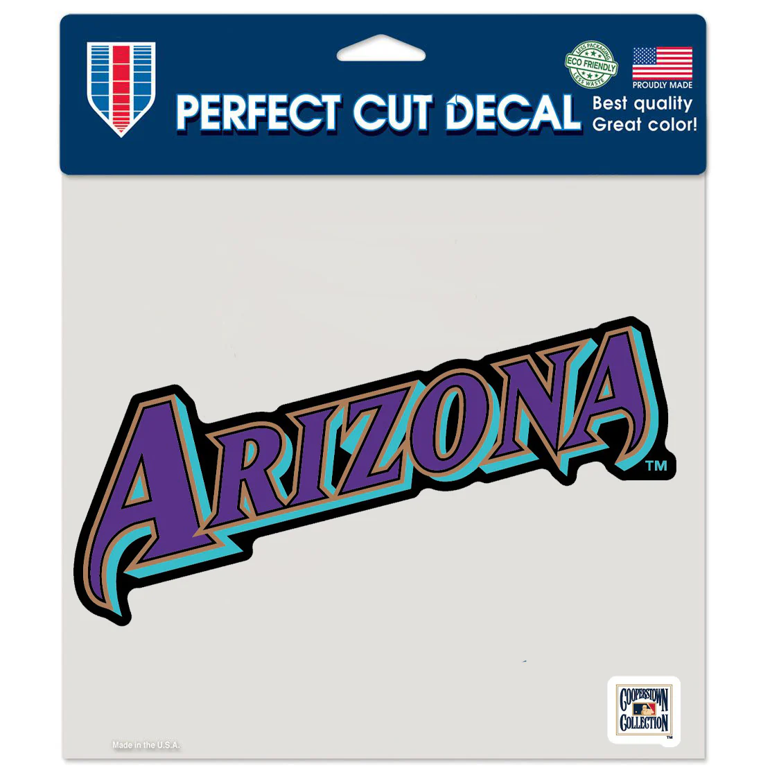 MLB Arizona Diamondbacks WinCraft 8" x 8" Wordmark Decal