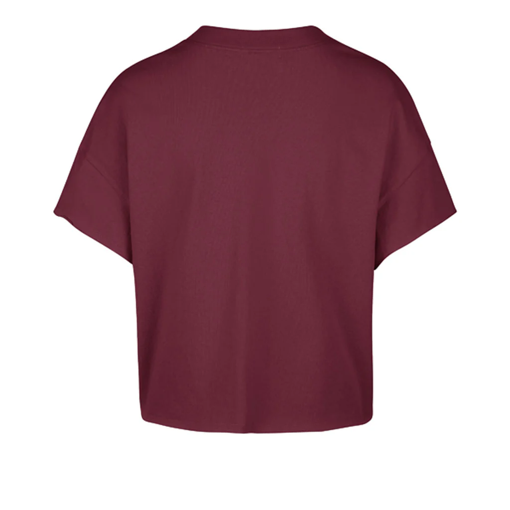 MLB Arizona Diamondbacks Women's '47 Win Big Notch Crop Top T-Shirt - Red - Image 2