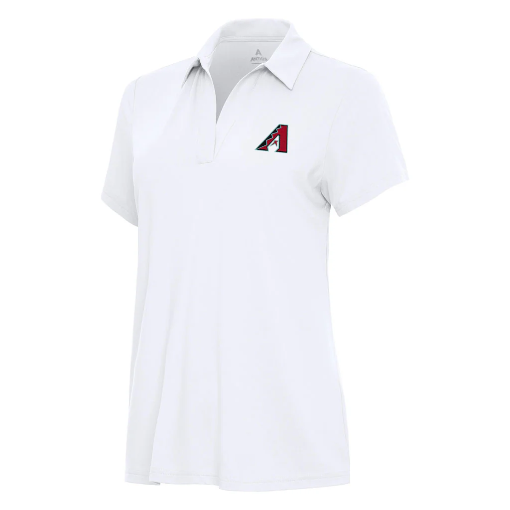 MLB Arizona Diamondbacks Women's Antigua Era Polo - White