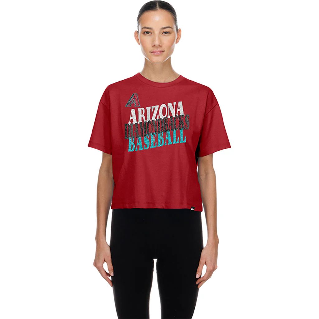 MLB Arizona Diamondbacks Women's New Era Game Day T-Shirt - Red - Image 3