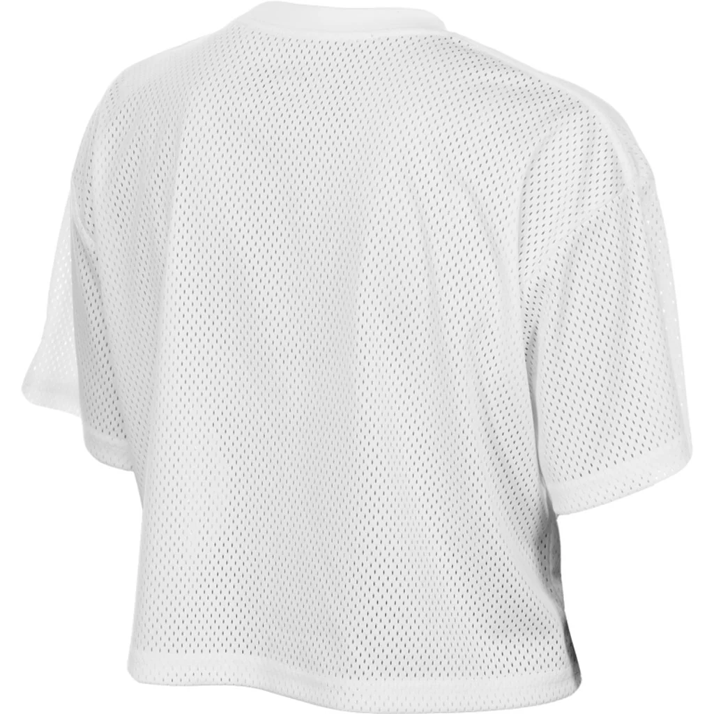 MLB Arizona Diamondbacks Women's New Era Shimmel Crop Top T-Shirt - White - Image 4