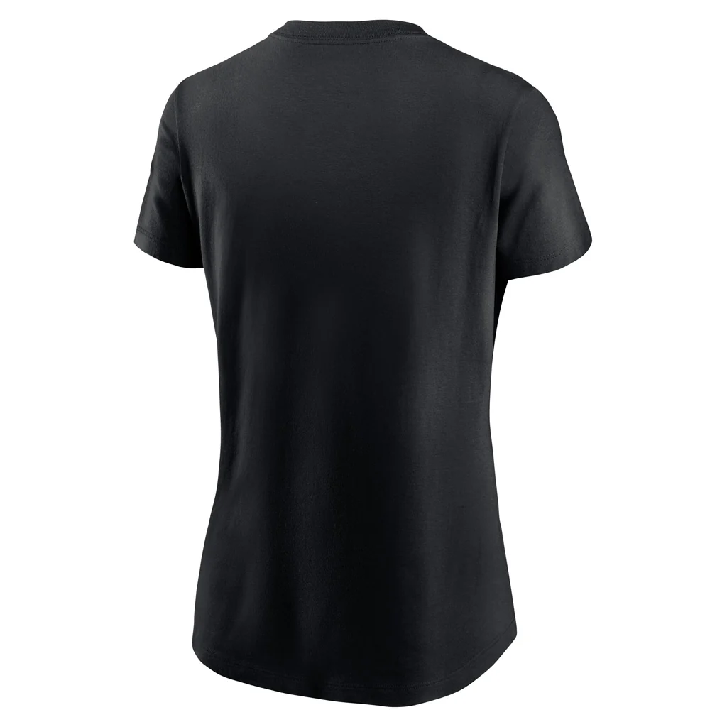 MLB Arizona Diamondbacks Women's Nike Arched Team T-Shirt - Black - Image 3