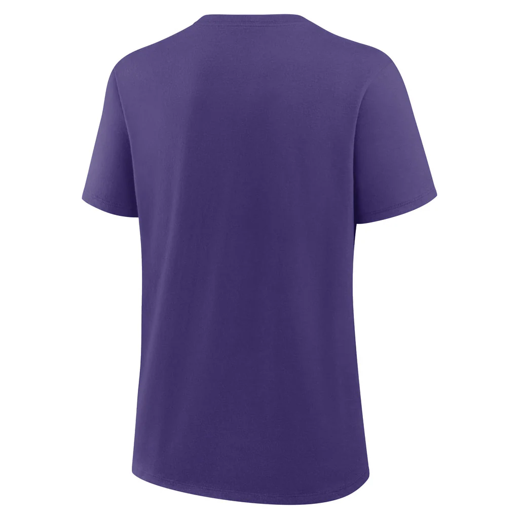 MLB Arizona Diamondbacks Women's Nike City Connect Cotton T-Shirt - Purple - Image 3