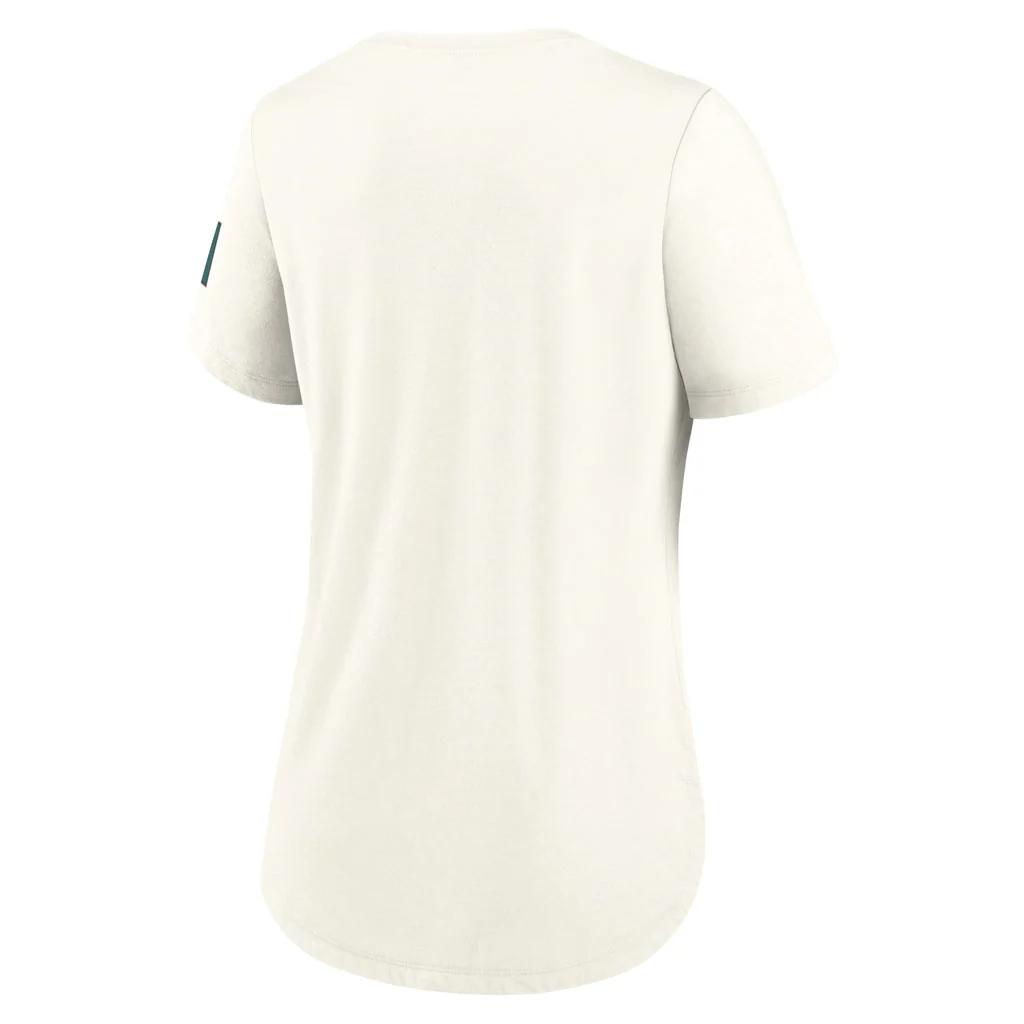 MLB Arizona Diamondbacks Women's Nike Copperstown 70's Inspired T-Shirt - Light cream - Image 3