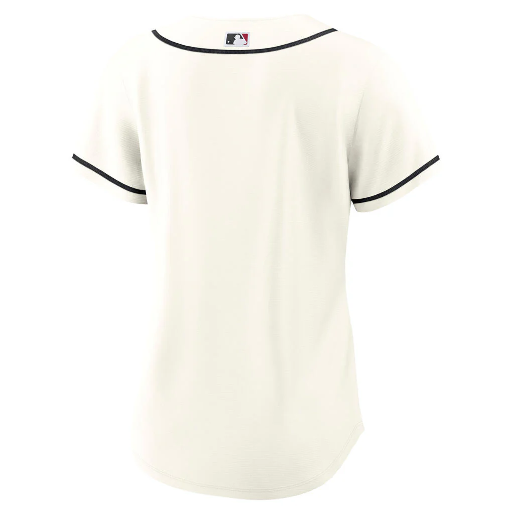 MLB Arizona Diamondbacks Women's Nike Home Replica Jersey - Cream - Image 3