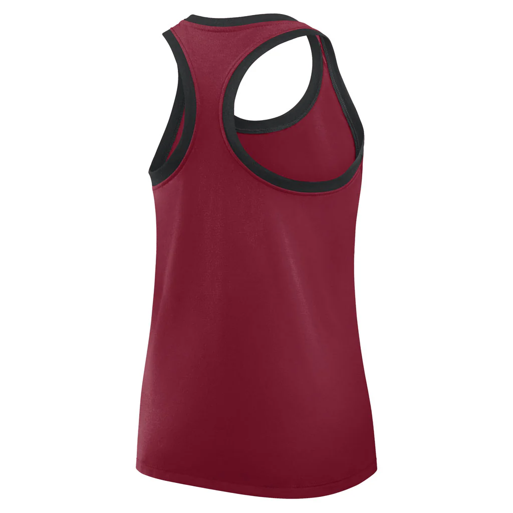 MLB Arizona Diamondbacks Women's Nike Team Logo Racerback Tank Top - Red - Image 3