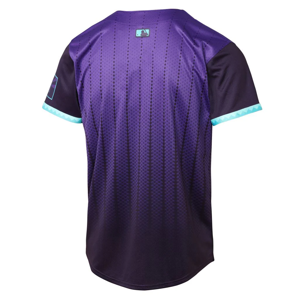 MLB Arizona Diamondbacks Youth Nike 2025 City Connect Limited Jersey - Purple - Image 3