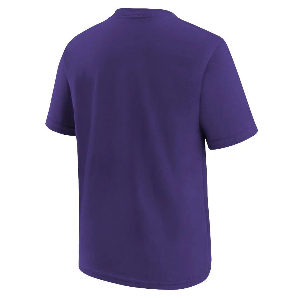 MLB Arizona Diamondbacks Youth Nike 2025 City Connect Logo T-shirt - Purple - Image 3
