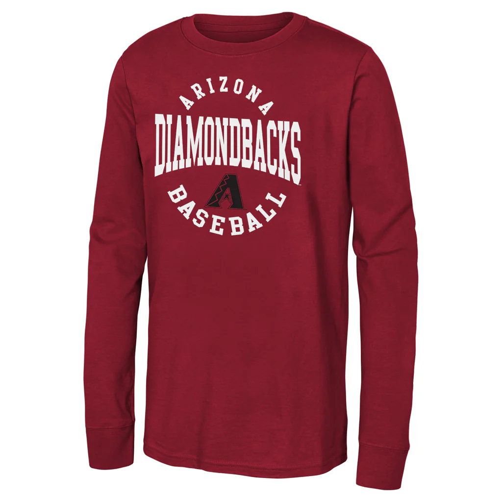 MLB Arizona Diamondbacks Youth Outerstuff Around the Block Long Sleeve T-Shirt