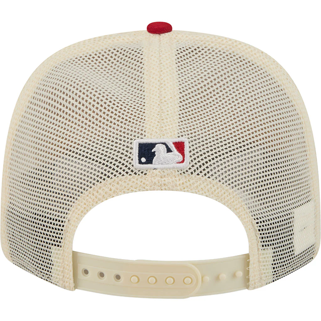 MLB Athletics New Era 2026 4th of July 9SEVENTY Stretch Snapback Hat - Cream - Image 6