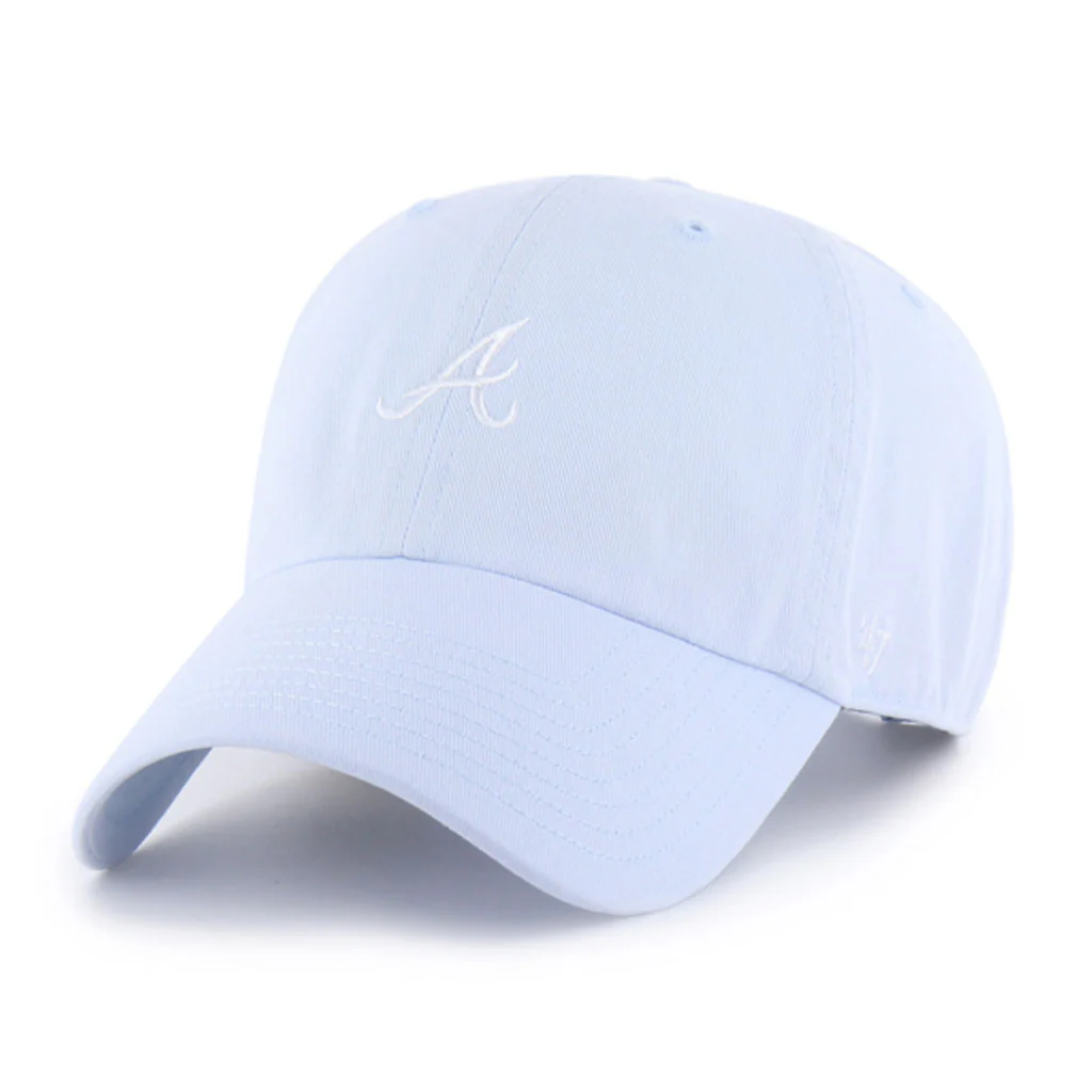 MLB Atlanta Braves '47 Blue Digital Clean Up Adjustable Hat - Blue
