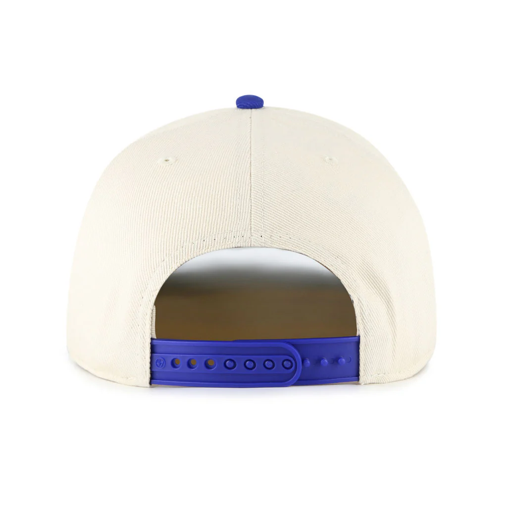 MLB Atlanta Braves '47 Pomona Two-Tone Hitch Adjustable Hat - Cream - Image 3