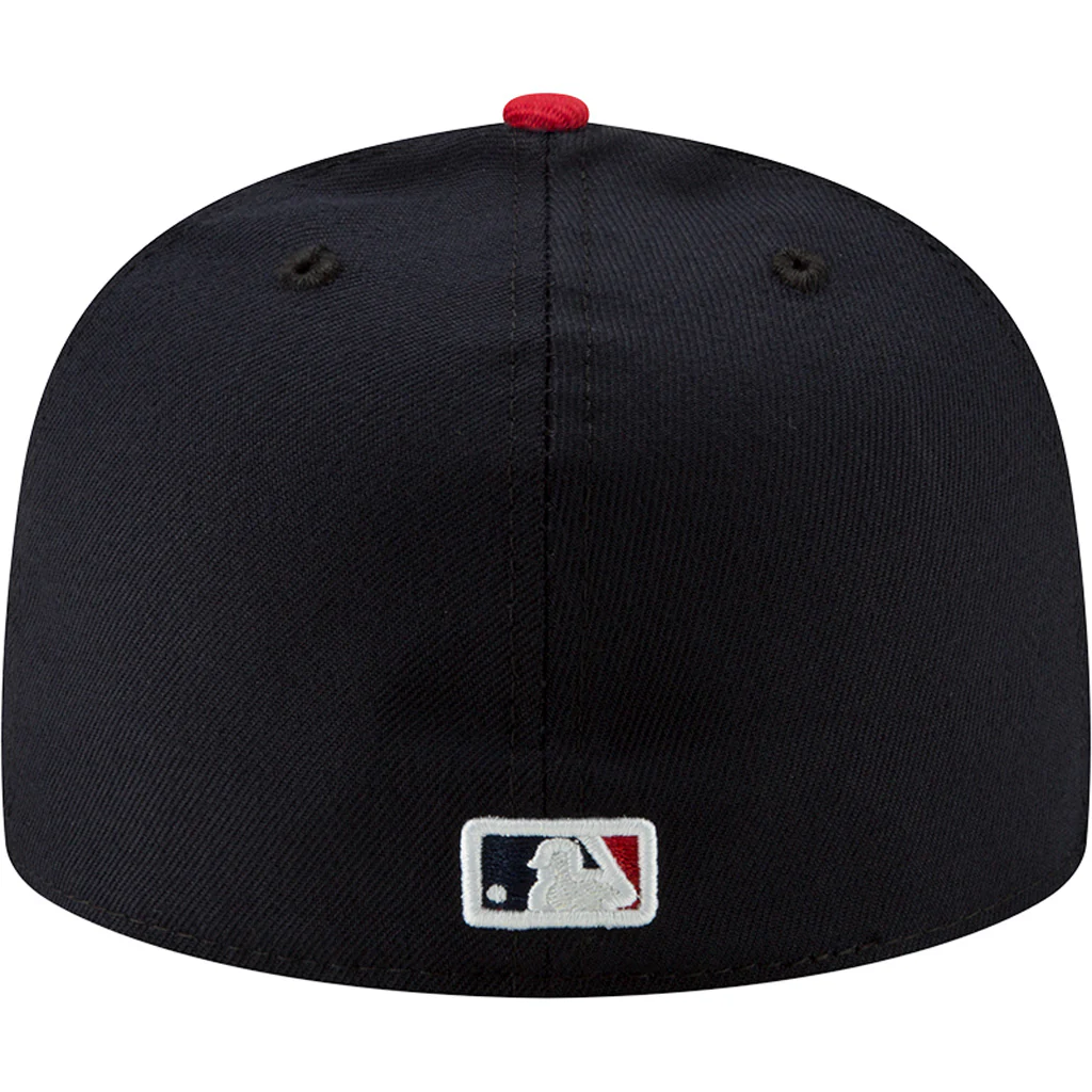 MLB Atlanta Braves New Era Authentic Collection Home On-Field 59FIFTY Fitted Hat - Navy - Image 4