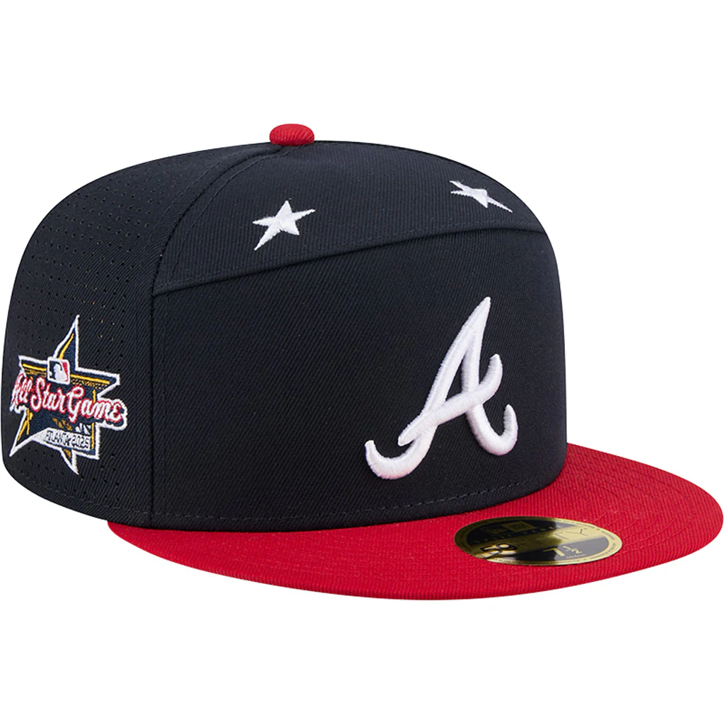 MLB Atlanta Braves New Era 2025 All Star Game 59FIFTY Fitted Hat - Navy
