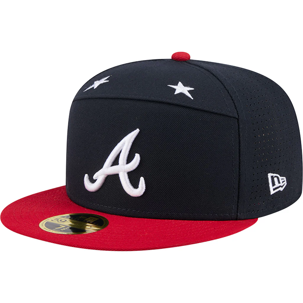 MLB Atlanta Braves New Era 2025 All Star Game 59FIFTY Fitted Hat - Navy - Image 2