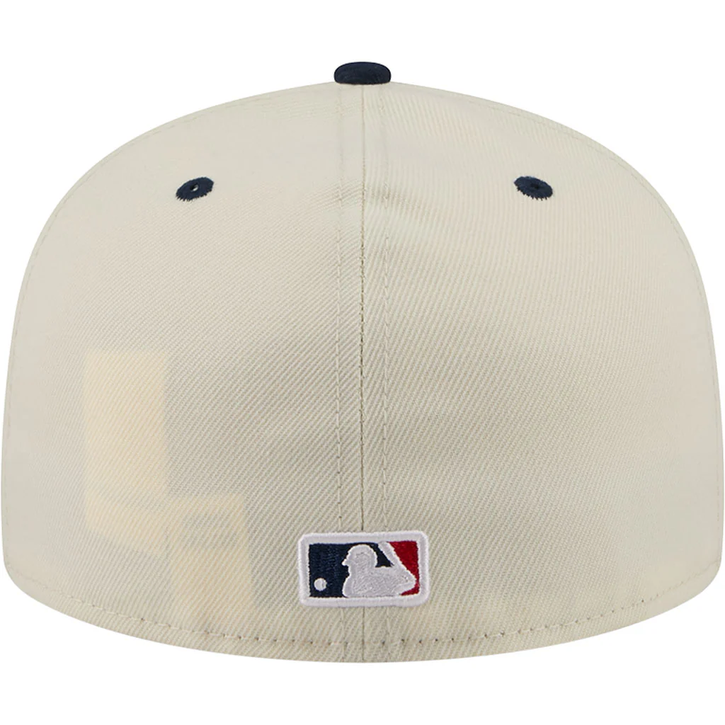 MLB Atlanta Braves New Era 2026 4th of July 59FIFTY Fitted Hat - Cream - Image 6