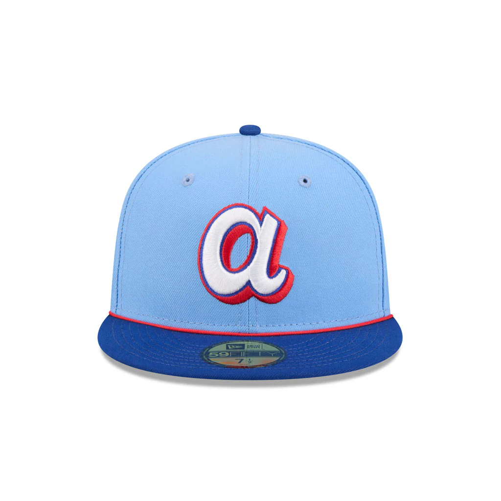 MLB Atlanta Braves New Era 2026 City Connect 59FIFTY Fitted Hat - Blue - Image 3
