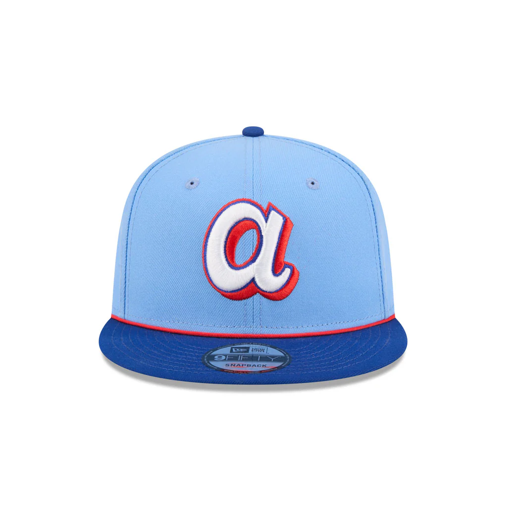 MLB Atlanta Braves New Era 2026 City Connect 9FIFTY Snapback Hat - Blue - Image 3