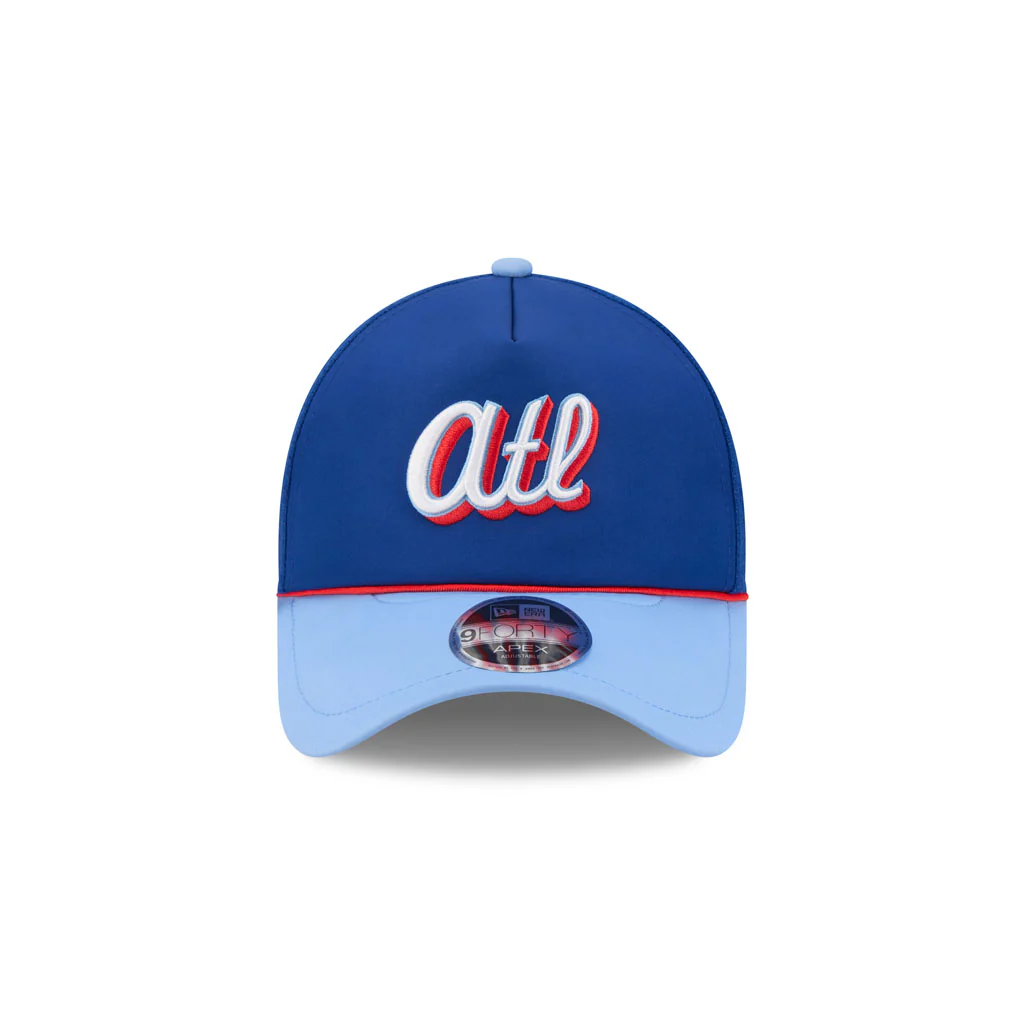 MLB Atlanta Braves New Era 2026 City Connect Apex 9FORTY Snapback Hat - Navy - Image 3