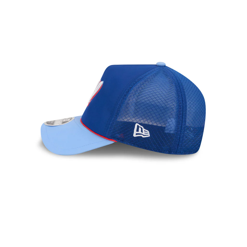 MLB Atlanta Braves New Era 2026 City Connect Apex 9FORTY Snapback Hat - Navy - Image 4