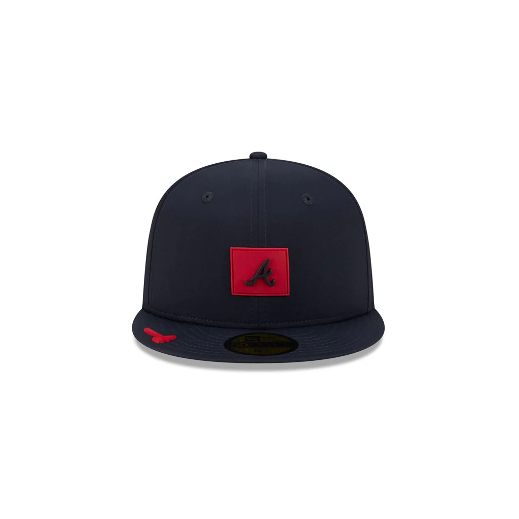 MLB Atlanta Braves New Era 2026 Clubhouse 59FIFTY Fitted Hat - Navy - Image 3