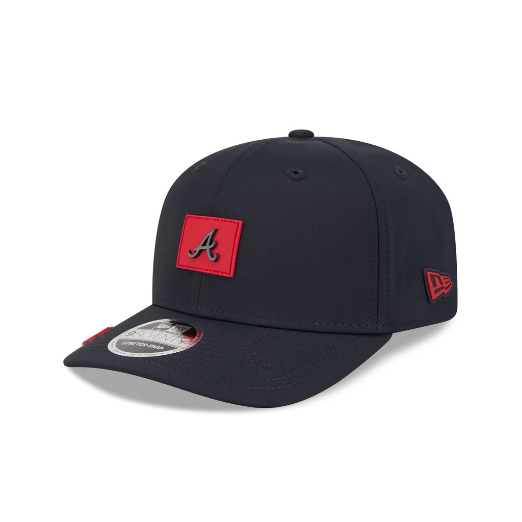 MLB Atlanta Braves New Era 2026 Clubhouse 9SEVENTY Stretch Snap Hat - Navy
