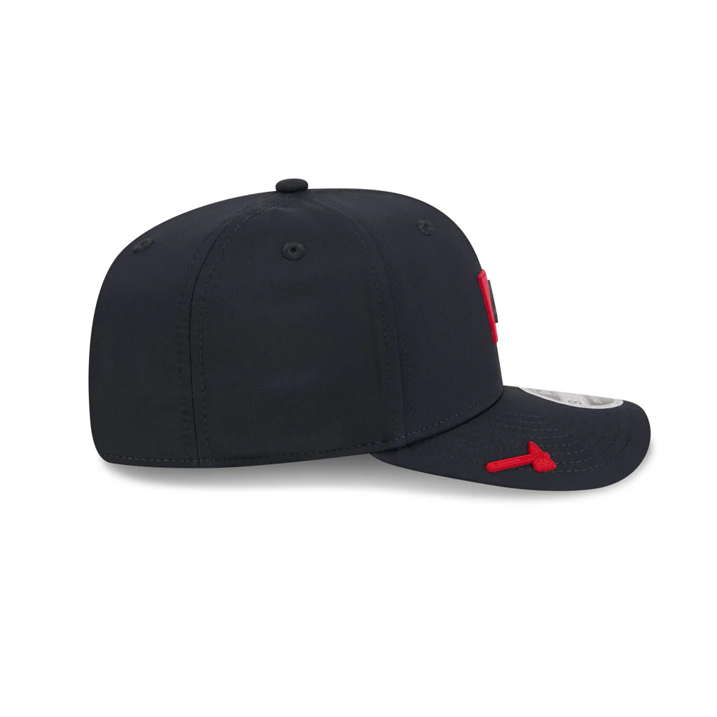 MLB Atlanta Braves New Era 2026 Clubhouse 9SEVENTY Stretch Snap Hat - Navy - Image 5