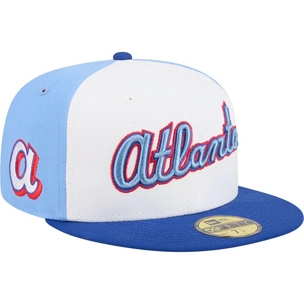 MLB Atlanta Braves New Era 2026 Fan-Pack City Connect 59FIFTY Fitted Hat - Light Blue - Image 2