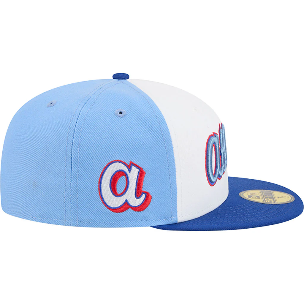 MLB Atlanta Braves New Era 2026 Fan-Pack City Connect 59FIFTY Fitted Hat - Light Blue - Image 5