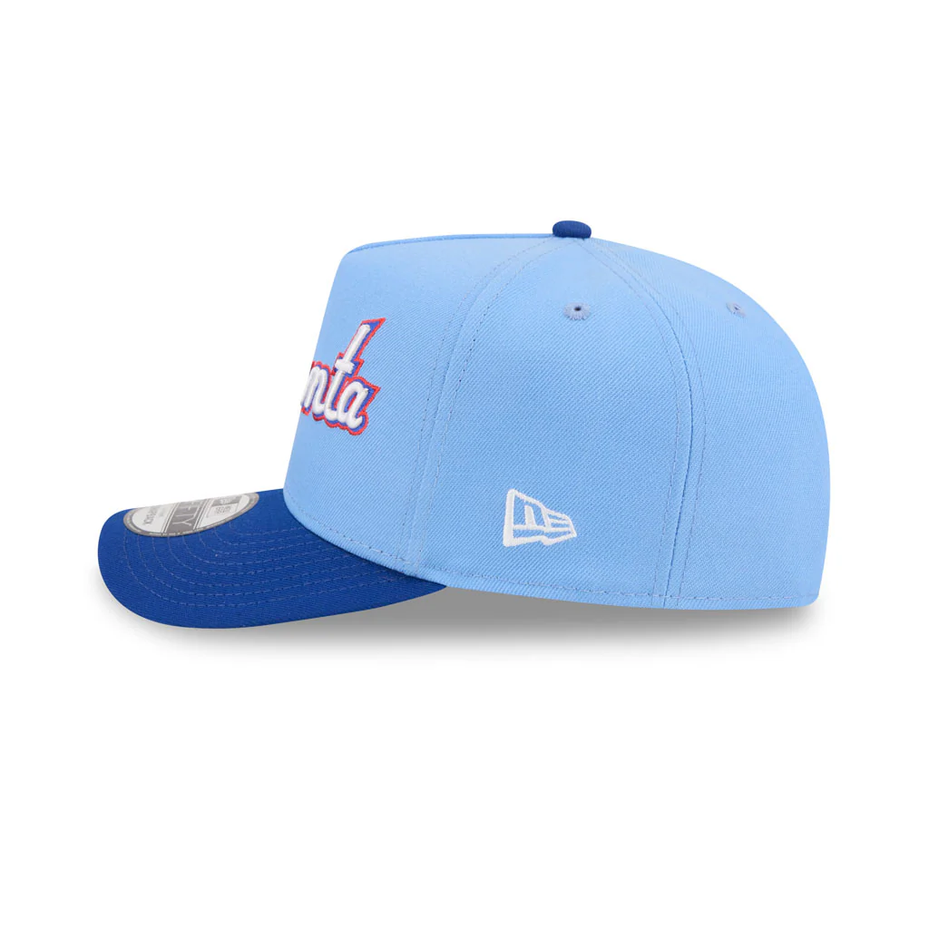 MLB Atlanta Braves New Era 2026 Fan-Pack City Connect 9FIFTY A-Frame Snapback Hat - Blue - Image 4