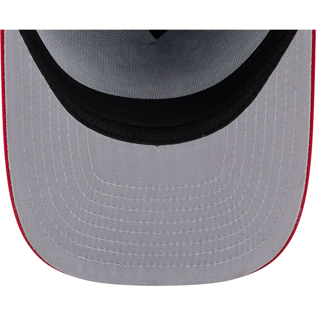 MLB Atlanta Braves New Era Arched 9FIFTY A-Frame Snapback Hat - Blue - Image 7
