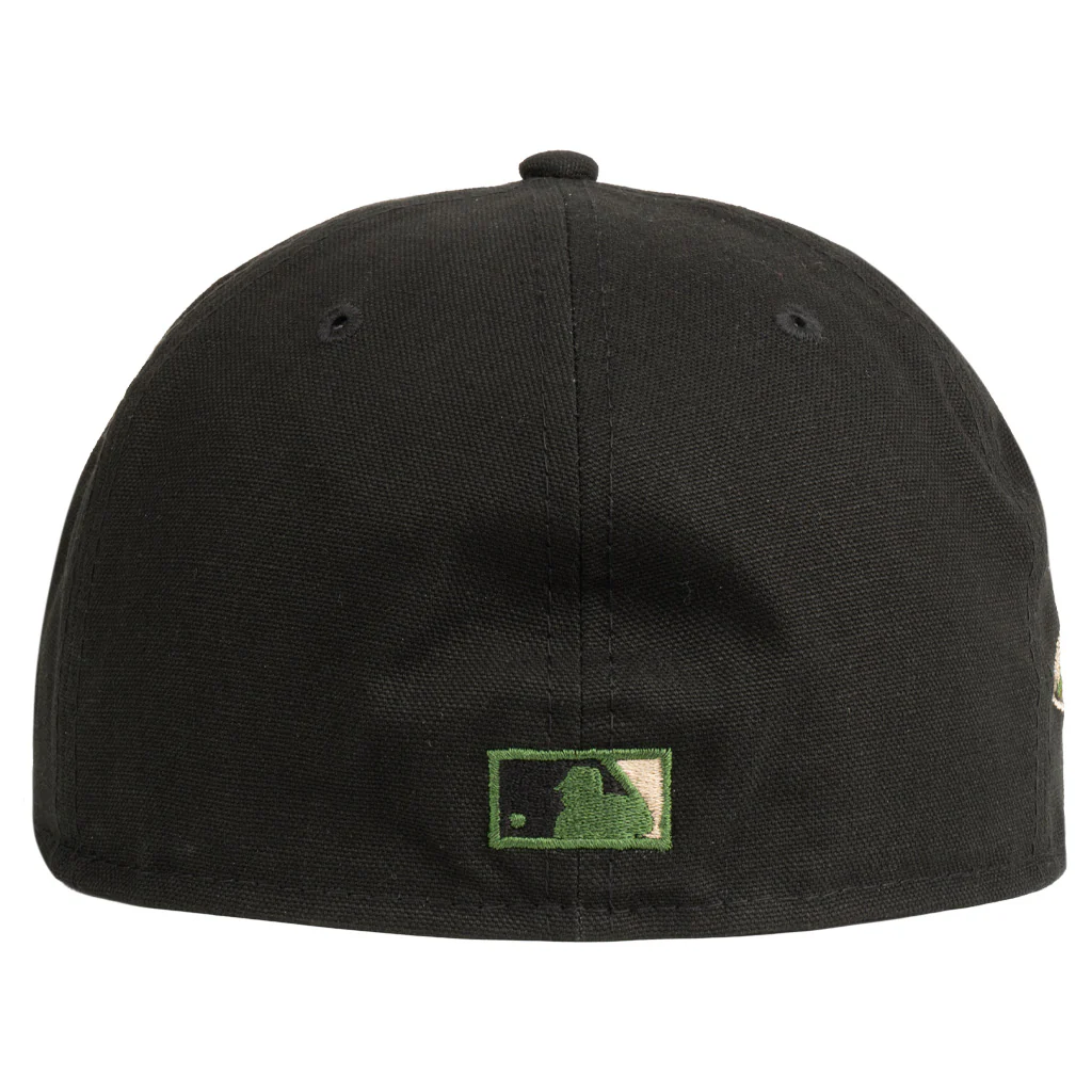 MLB Atlanta Braves New Era Commando 59FIFTY Fitted Hat - Black - Image 3