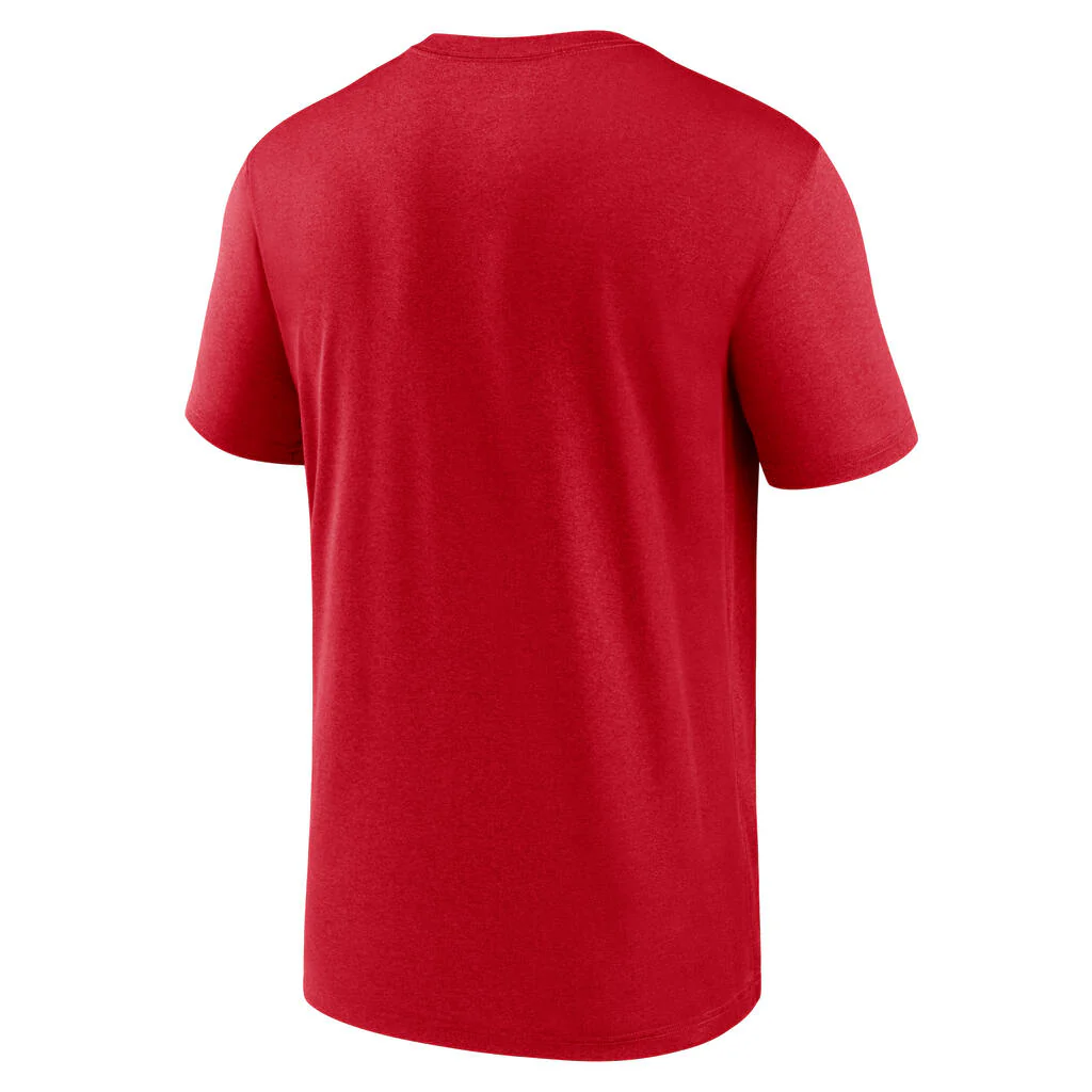 MLB Atlanta Braves Nike Icon Legend T-Shirt - Red - Image 3