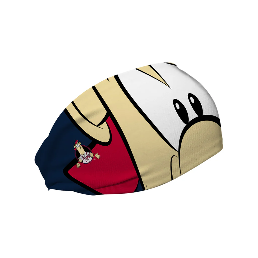 MLB Atlanta Braves Vertical Athletics Mascot Stare Headband - Navy - Image 2