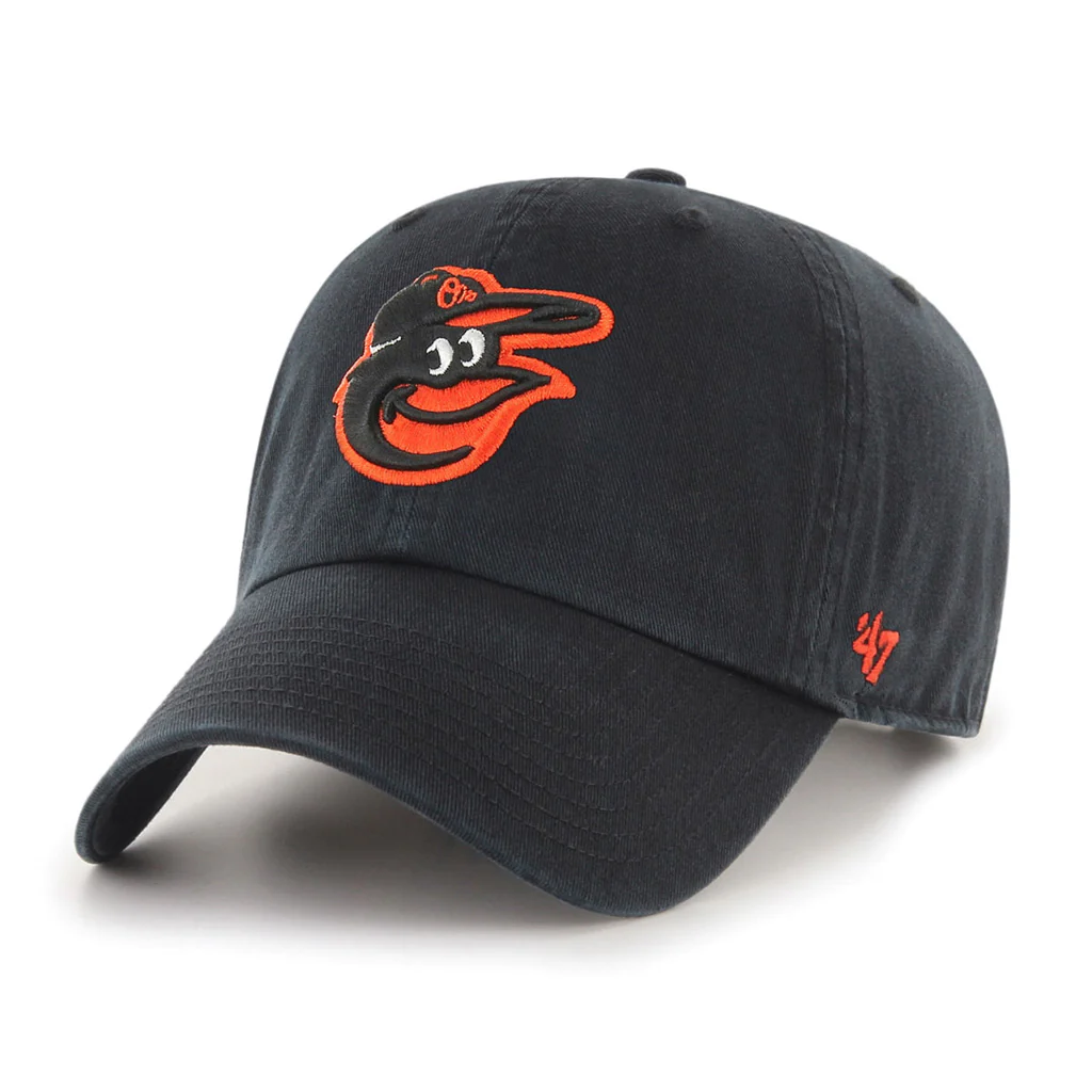 MLB Baltimore Orioles '47 Clean Up Hat - Black