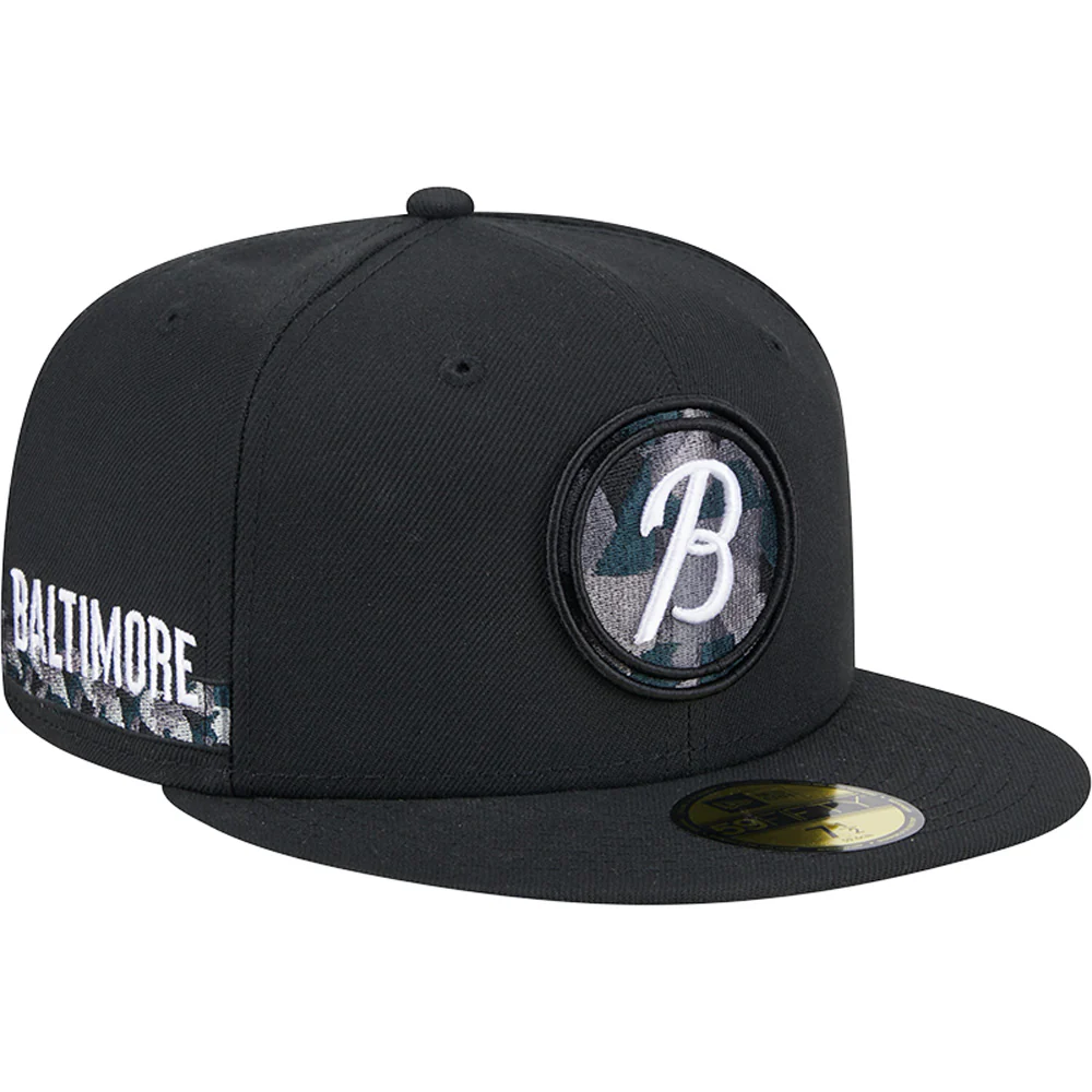 MLB Baltimore Orioles New Era City Connect Alternate 59FIFTY Fitted Hat - Image 2