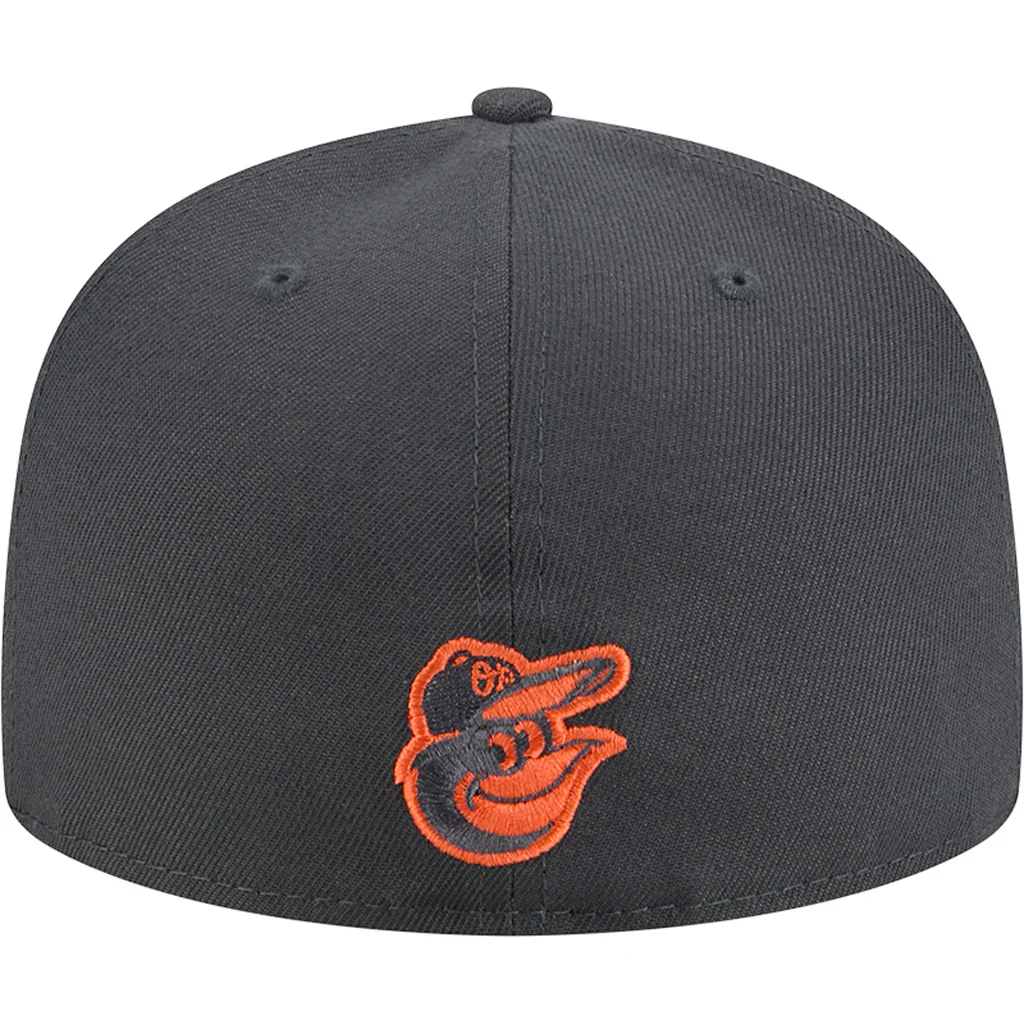 MLB Baltimore Orioles New Era City Connect Fan Pack 59FIFTY Fitted Hat - Charcoal - Image 4