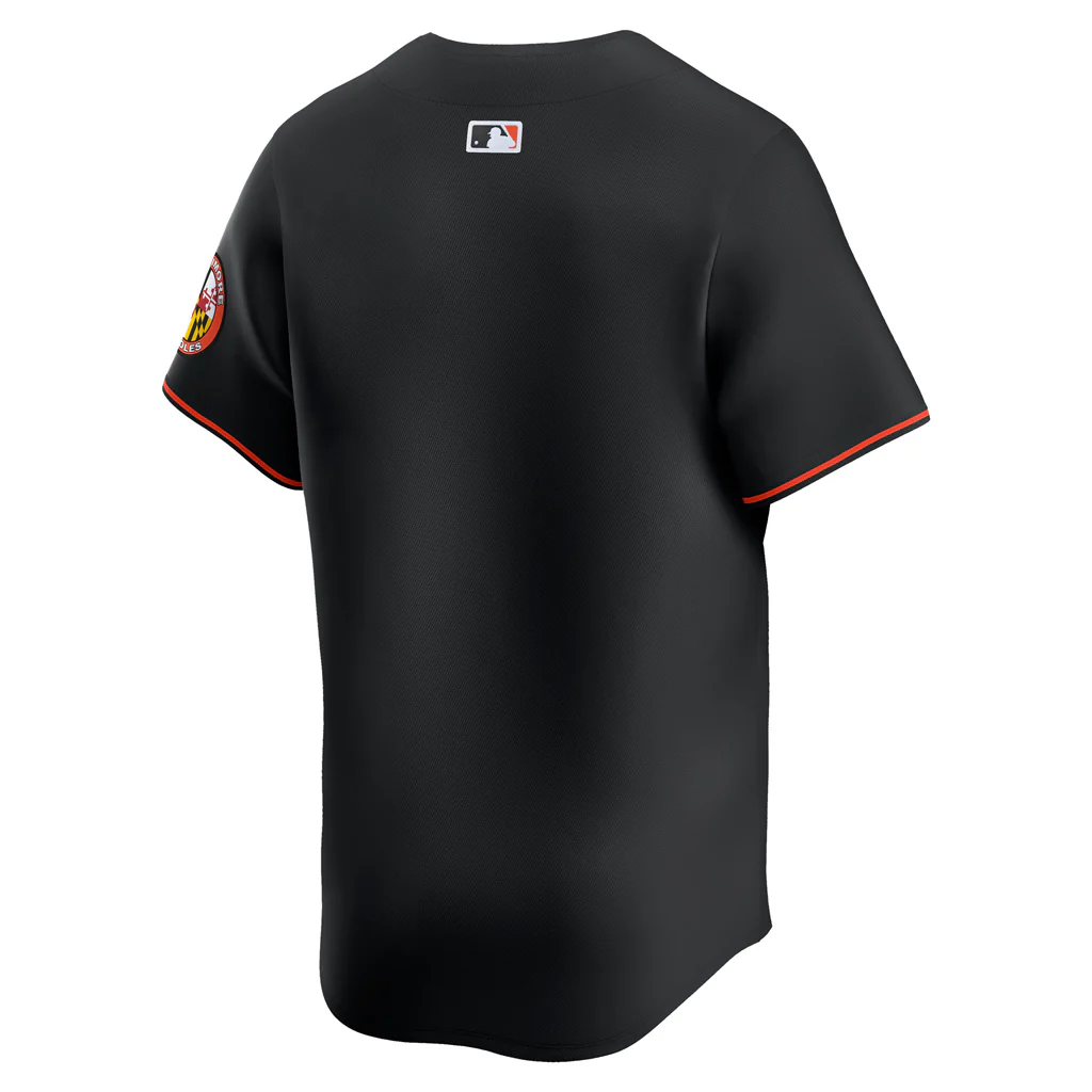 MLB Baltimore Orioles Nike Alternate Limited Jersey - Black - Image 3