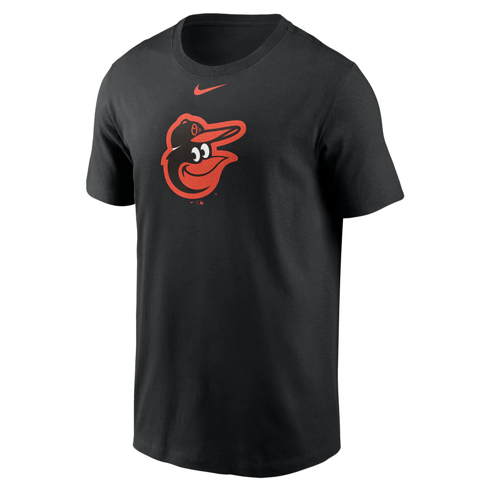 MLB Baltimore Orioles Nike FUSE Large Logo T-Shirt - Black - Image 2