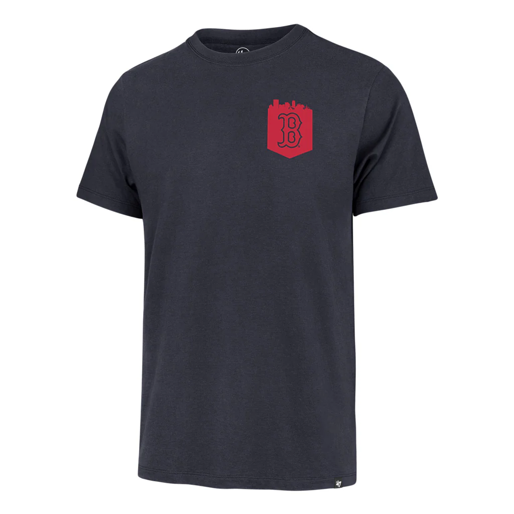 MLB Boston Red Sox '47 City Franklin T-Shirt - Navy - Image 2