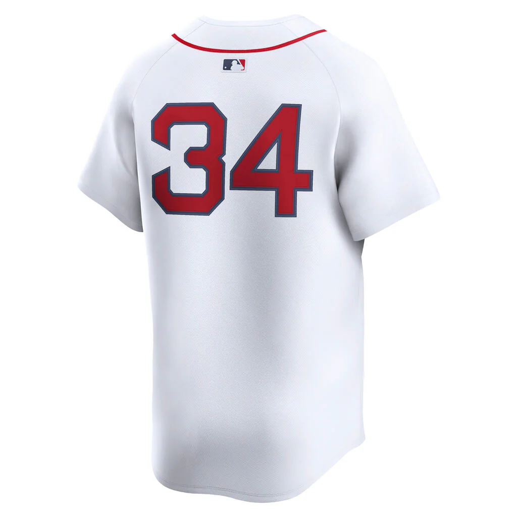 MLB Boston Red Sox David Ortiz Nike Coop Limited Jersey - White - Image 3