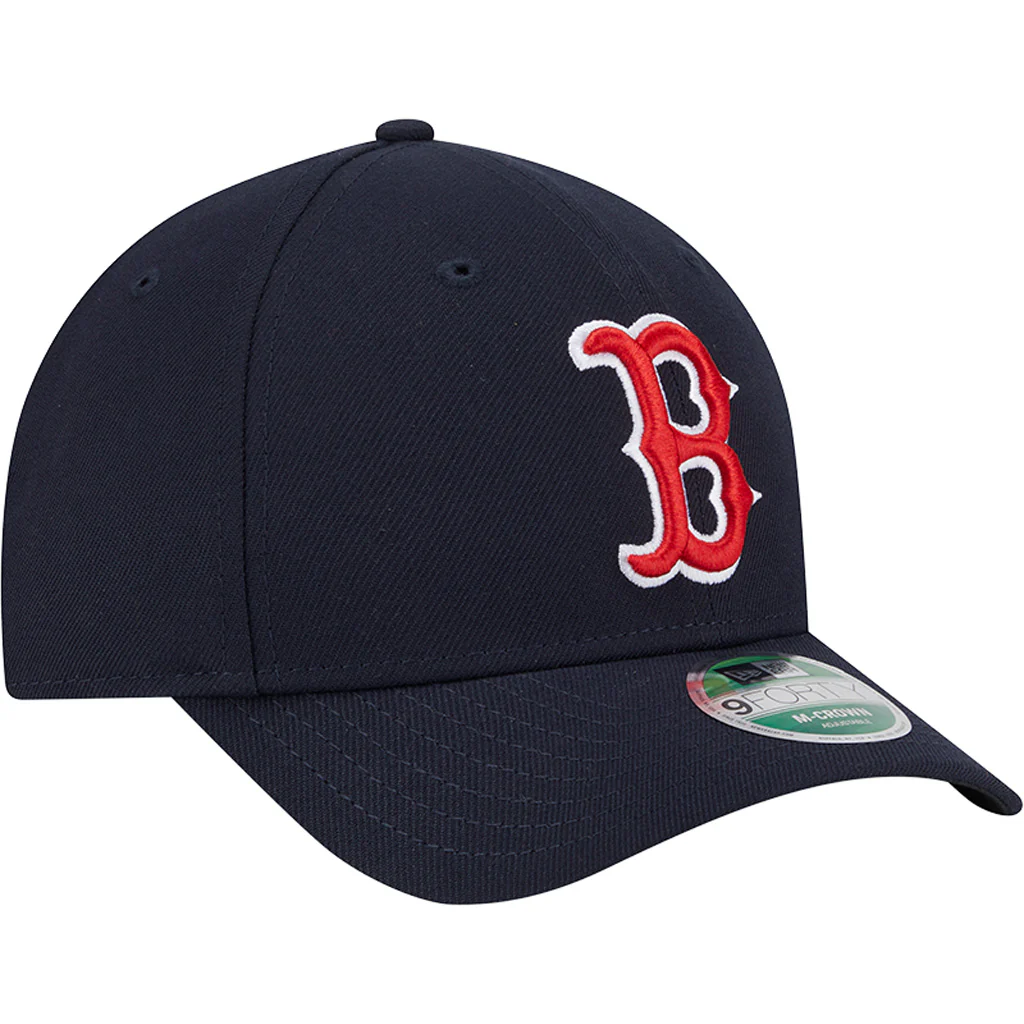 MLB Boston Red Sox Youth New Era Game Player Replica 9FORTY M-Crown Hat - Navy - Image 2