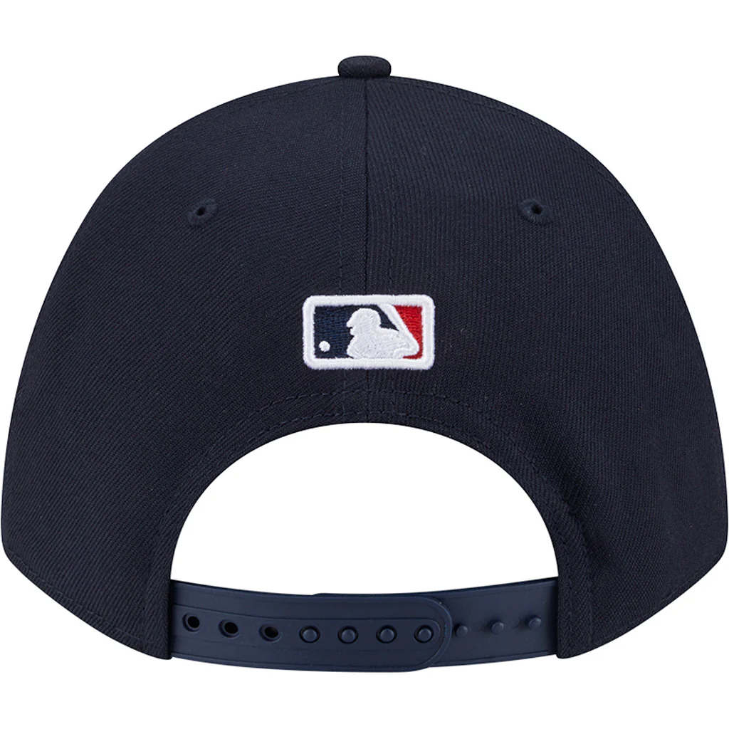 MLB Boston Red Sox Youth New Era Game Player Replica 9FORTY M-Crown Hat - Navy - Image 4