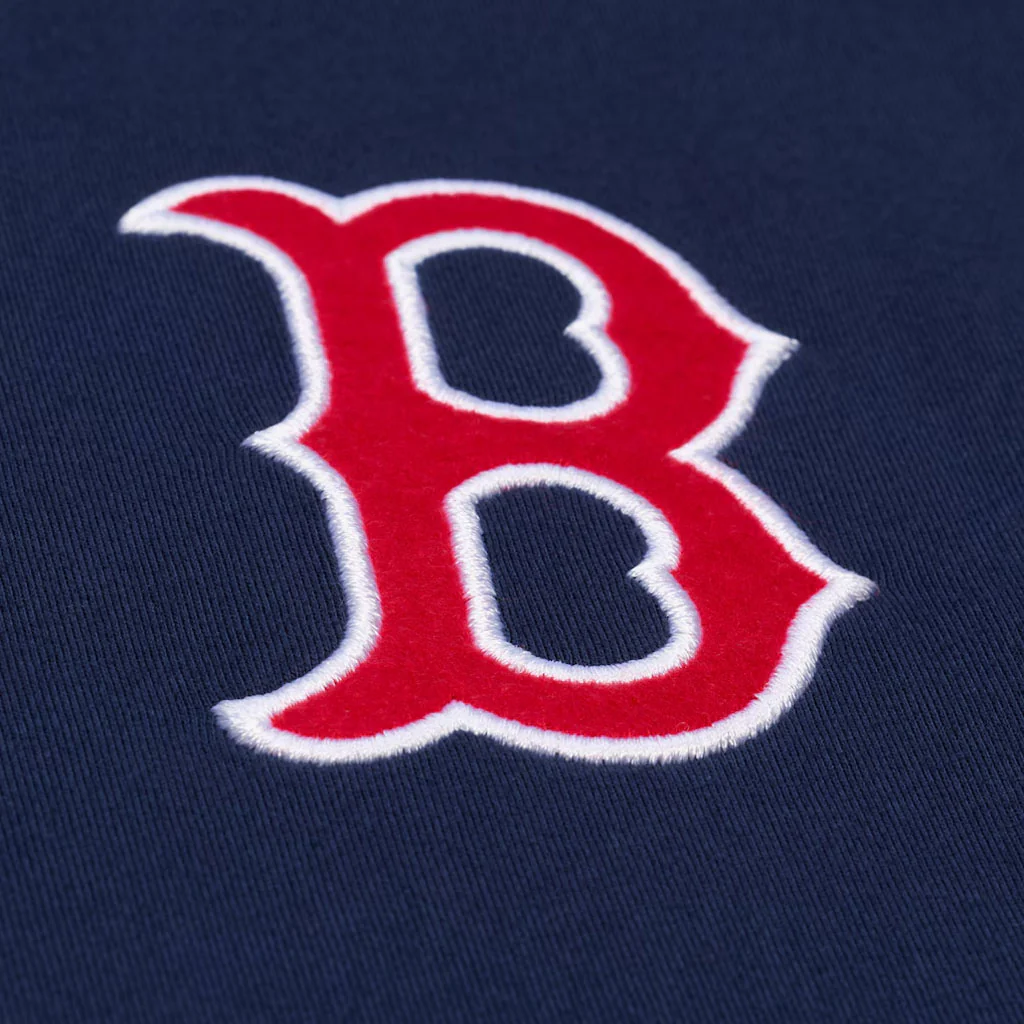 MLB Boston Red Sox Mitchell & Ness Playoff Win Premium T-Shirt - Navy - Image 3