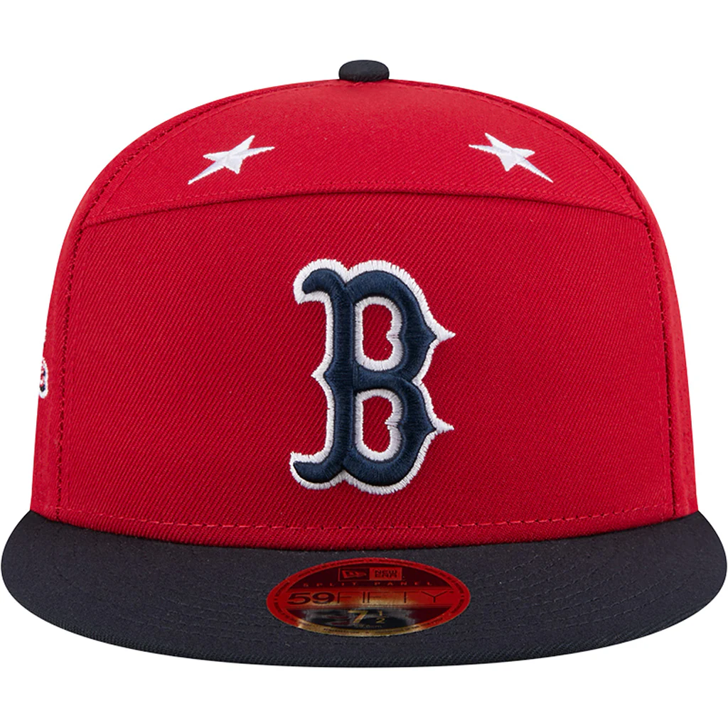 MLB Boston Red Sox New Era 2025 All Star Game 59FIFTY Fitted Hat - Red - Image 3